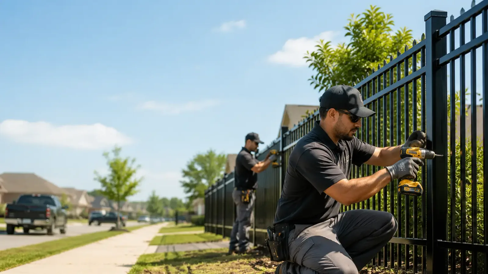 Metal Fence Installation in Almond, NY